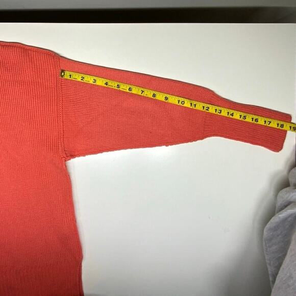 NWOT | Line & Dot | Mock Neck Sweater | Rust Orange | Size S - Picture 12 of 12